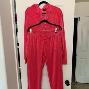 XL Pink Sweatsuit